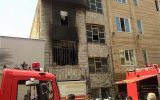 نجات سه شهروند از آتش سوزی ساختمان در افسریه