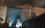 جزئیات حادثه آتش سوزی در کارخانه مصنوعات چوبی