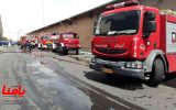 آتش‌سوزی گسترده در کارخانه ایران خودرو تبریز مهار شد