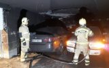 نجات ۲۵ نفر در حادثه آتش سوزی خیابان نیرو هوایی