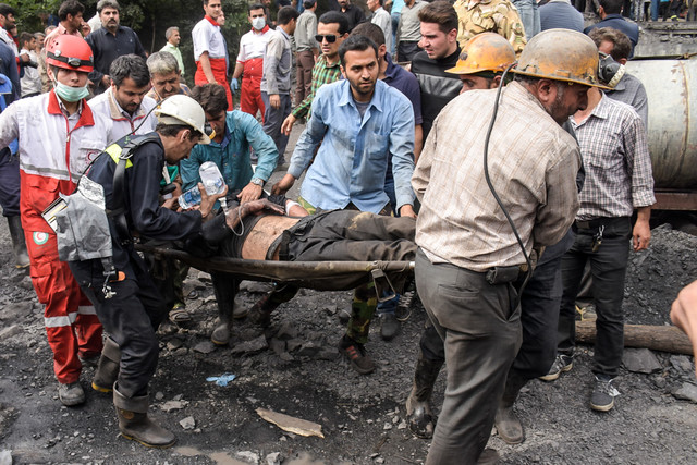 فوت 21 معدنچی در حادثه انفجار گلستان